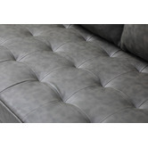 Mikasa Furniture Blackburn 2.5 Seater Faux Leather Sofa