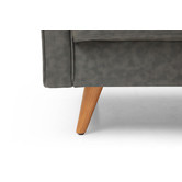 Mikasa Furniture Blackburn 2.5 Seater Faux Leather Sofa