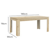 Mikasa Furniture Wilder Dining Table