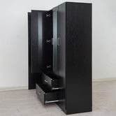 Mikasa Furniture Zanda 4 Door 2 Drawer Mirrored Wardrobe