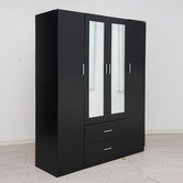 Mikasa Furniture Zanda Wardrobe with Mirrors