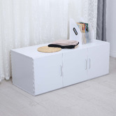 Mikasa Furniture Gabhan 3 Door Storage Cabinet