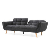 Mikasa Furniture Zilla 3 Seater Futon Sofa Bed
