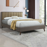 Mikasa Furniture Nigel Upholstered Platform Bed