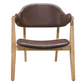 Mikasa Furniture Arsby Faux Leather Armchairs