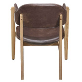Mikasa Furniture Arsby Faux Leather Armchairs