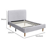 Mikasa Furniture Paxton Platform Bed
