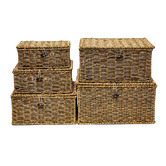 Mikasa Furniture 5 Piece Azalea Lanai Storage Basket Set