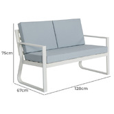 Mikasa Furniture 4 Seater Kaia Outdoor Sofa Set
