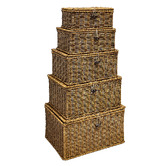 Mikasa Furniture 5 Piece Azalea Lanai Storage Basket Set