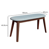 Mikasa Furniture Oslo Upholstered Dining Bench