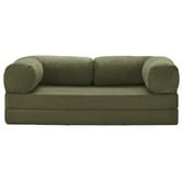 Mikasa Furniture Kiran 3 Seater Double Corduroy Sofa Bed