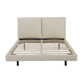 Mikasa Furniture Bentold Faux Leather Bed with LED