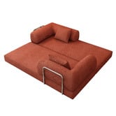 Mikasa Furniture Kiran 3 Seater Double Corduroy Compressed Sofa Bed