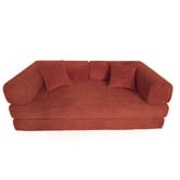 Mikasa Furniture Kiran 3 Seater Double Corduroy Compressed Sofa Bed