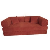 Mikasa Furniture Kiran 3 Seater Double Corduroy Compressed Sofa Bed