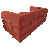 Mikasa Furniture Kiran 3 Seater Double Corduroy Compressed Sofa Bed