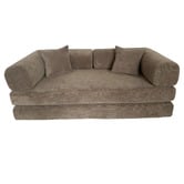 Mikasa Furniture Kiran 3 Seater Double Corduroy Compressed Sofa Bed