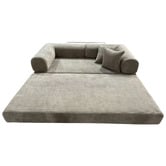Mikasa Furniture Kiran 3 Seater Double Corduroy Compressed Sofa Bed
