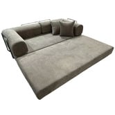 Mikasa Furniture Kiran 3 Seater Double Corduroy Compressed Sofa Bed