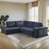 Mikasa Furniture Jagna 5 Seater Modular Sofa Bed with Chaise