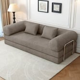 Mikasa Furniture Kiran 3 Seater Double Corduroy Compressed Sofa Bed
