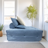 Mikasa Furniture Thane Compressed Armless Lounge Chair