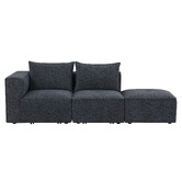 Mikasa Furniture Rhodes 3 Seater Modular Sofa Set with Ottoman