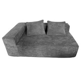 Mikasa Furniture Elio 5 Seater Corduroy Sofa with Right Chaise