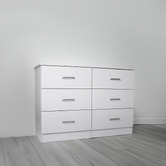 Mikasa Furniture 6 Drawer Lowboy