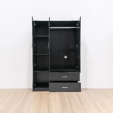 Mikasa Furniture Cheltenham 3 Door 2 Drawer Mirrored Wardrobe