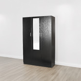Mikasa Furniture Cheltenham 3 Door Mirrored Wardrobe