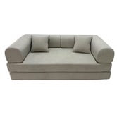 Mikasa Furniture Kiran 3 Seater Double Corduroy Compressed Sofa Bed