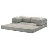 Mikasa Furniture Kiran 3 Seater Double Corduroy Compressed Sofa Bed