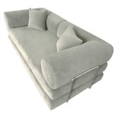 Mikasa Furniture Kiran 3 Seater Double Corduroy Compressed Sofa Bed