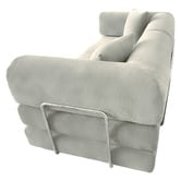 Mikasa Furniture Kiran 3 Seater Double Corduroy Compressed Sofa Bed