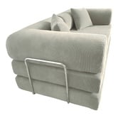 Mikasa Furniture Kiran 3 Seater Double Corduroy Compressed Sofa Bed