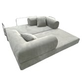 Mikasa Furniture Kiran 3 Seater Double Corduroy Compressed Sofa Bed