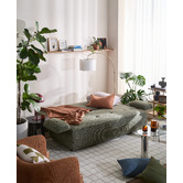 Mikasa Furniture Azur 3 Seater Double Sofa Bed with Storage