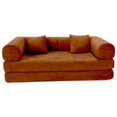 Mikasa Furniture Kiran 3 Seater Double Corduroy Compressed Sofa Bed