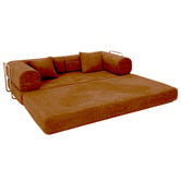 Mikasa Furniture Kiran 3 Seater Double Corduroy Compressed Sofa Bed