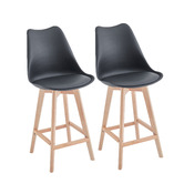 Mikasa Furniture 67.5cm Daphne Beech Wood Bar Stools