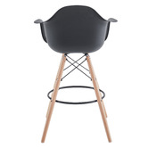 Mikasa Furniture 68.5cm Allison Beech Wood Bar Stools