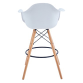 Mikasa Furniture 68.5cm Allison Beech Wood Bar Stools