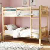Mikasa Furniture Karelia Pine Wood Single Bunk Bed