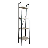 Mikasa Furniture Cora 4 Tier Bookshelf