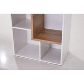 Mikasa Furniture Walnut &amp; White Torri Study Desk