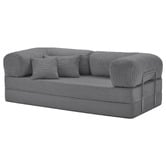Mikasa Furniture Kiran 3 Seater Double Corduroy Compressed Sofa Bed