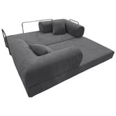 Mikasa Furniture Kiran 3 Seater Double Corduroy Compressed Sofa Bed