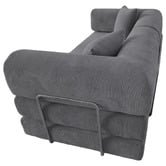 Mikasa Furniture Kiran 3 Seater Double Corduroy Compressed Sofa Bed